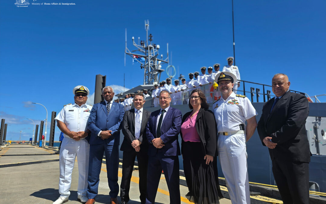Fiji’s newest Guardian-class patrol boat